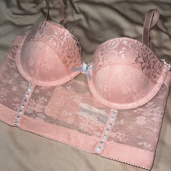 Forever 21 Pink Bustier Corset + Free Gift with Purchase! - Picture 3 of 7